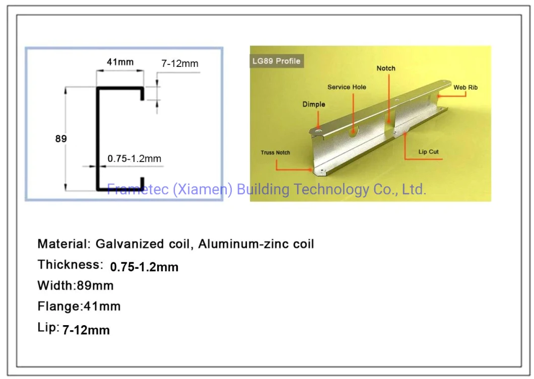 Full Automatic Drywall Stud &amp; Track Galvanized Light Guage Steel Framing Machine for Prefabricated House Building