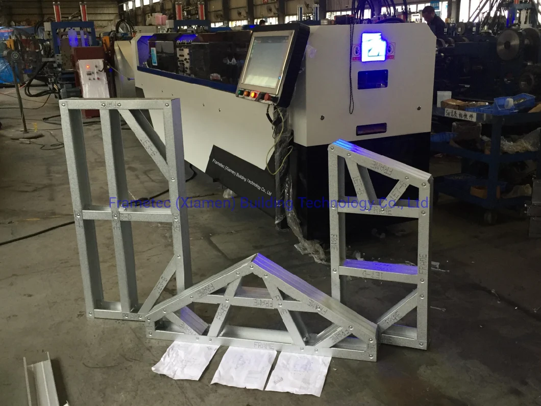 Full Automatic Drywall Stud &amp; Track Galvanized Light Guage Steel Framing Machine for Prefabricated House Building