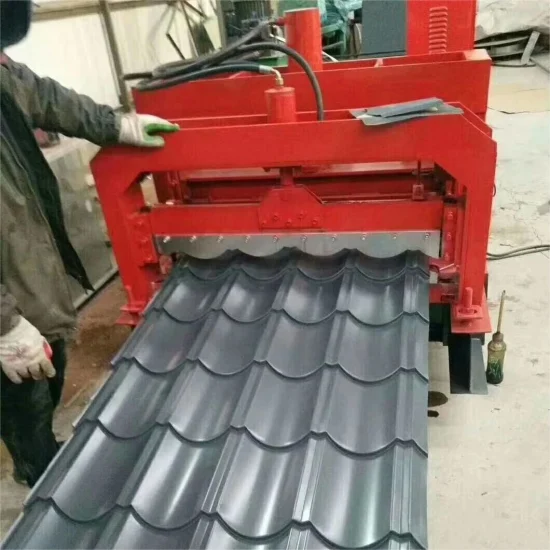 720 mm Stainless Steel Panel Making Galvanized Steel Plate Floor Decking Tile Roll Forming Machine