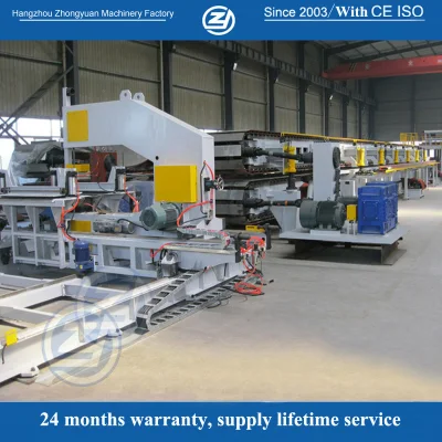 Full Automatic Continuous PU Sandwich Panel Production Line / PU Roll Forming Machine with ISO9001/CE/SGS