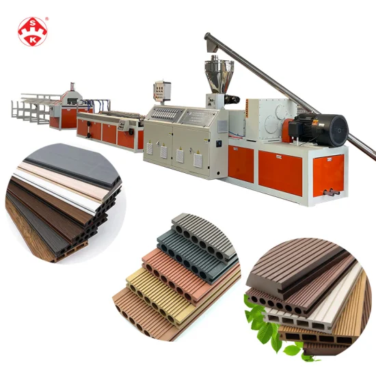 PE WPC Machine Wood Plastic Composite Profile Decking Deck Board Flooring Fence Post Rail Clading Wall Panel Extrusion Machine