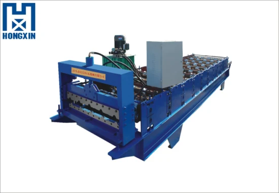 China Hot Sale Metal Steel Type 840 Ibr Trapezoidal Roofing Sheet Cold Roll Forming Machine Automatic High Performance